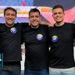 Deputado estadual Renato Miranda, prefeito Jorge Miranda, candidato a vereador Raphael Duarte, candidato a prefeito Alex Maroto e vice Bruno Lucena
